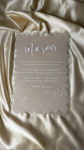 cadre soeur personnalisable